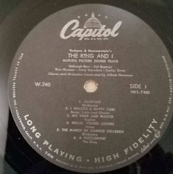 1956 Rogers and Hammerstein's "The King and I" Vinyl Album - Picture 5 of 9